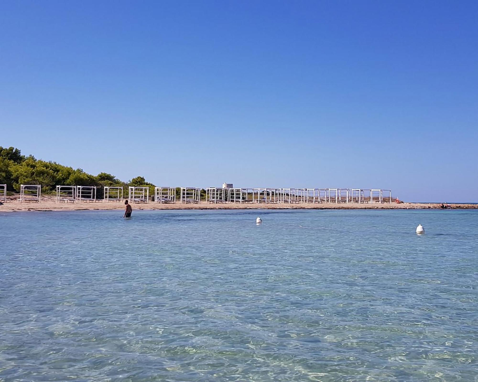 Villetta Dei Fiori, Vicino Spiaggia Di Punta Pizzo Галиполи Екстериор снимка